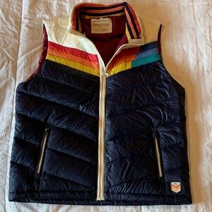 Marine Layer Multicolor Puffer Vest